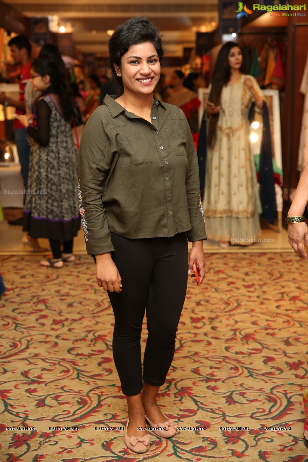 Alankrita Sahai launches Sutraa Designer Fashion Exhibition at Taj Krishna, Hyderabad