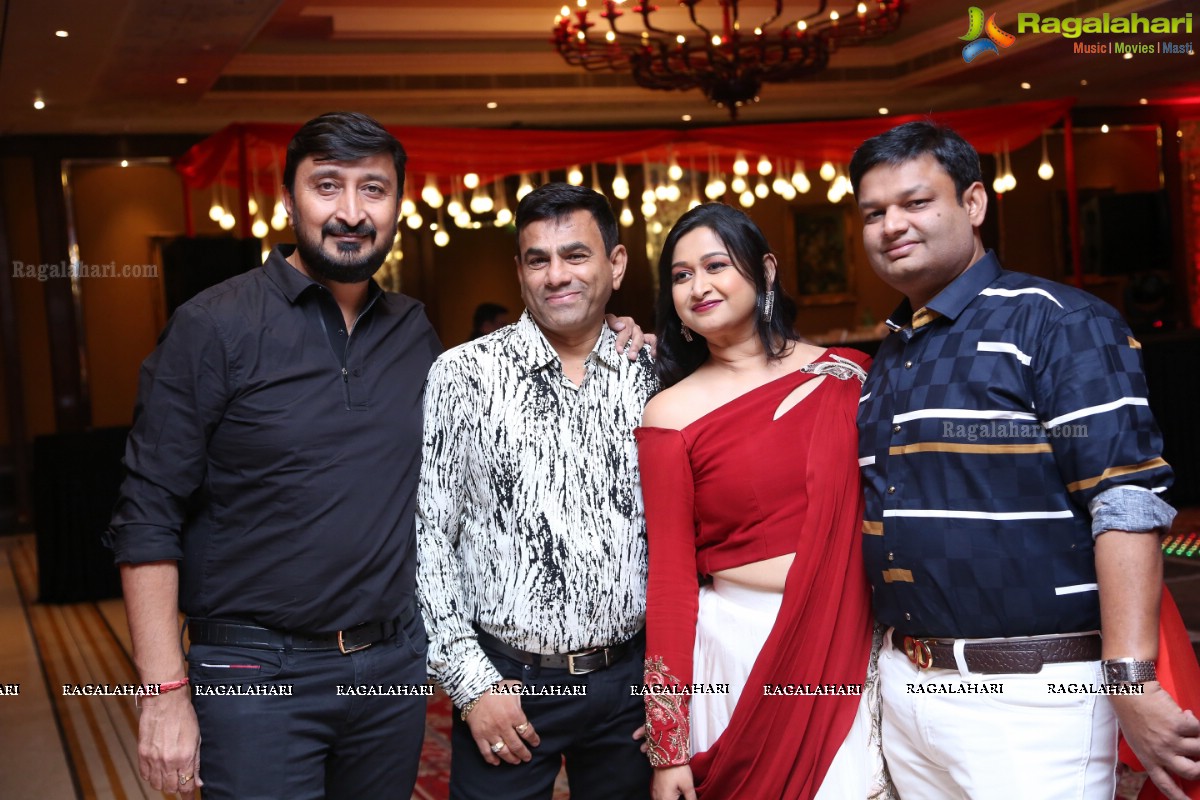 Aakanksha and Uttam 25th Anniversary Celebrations at Taj Krishna, Hyderabad