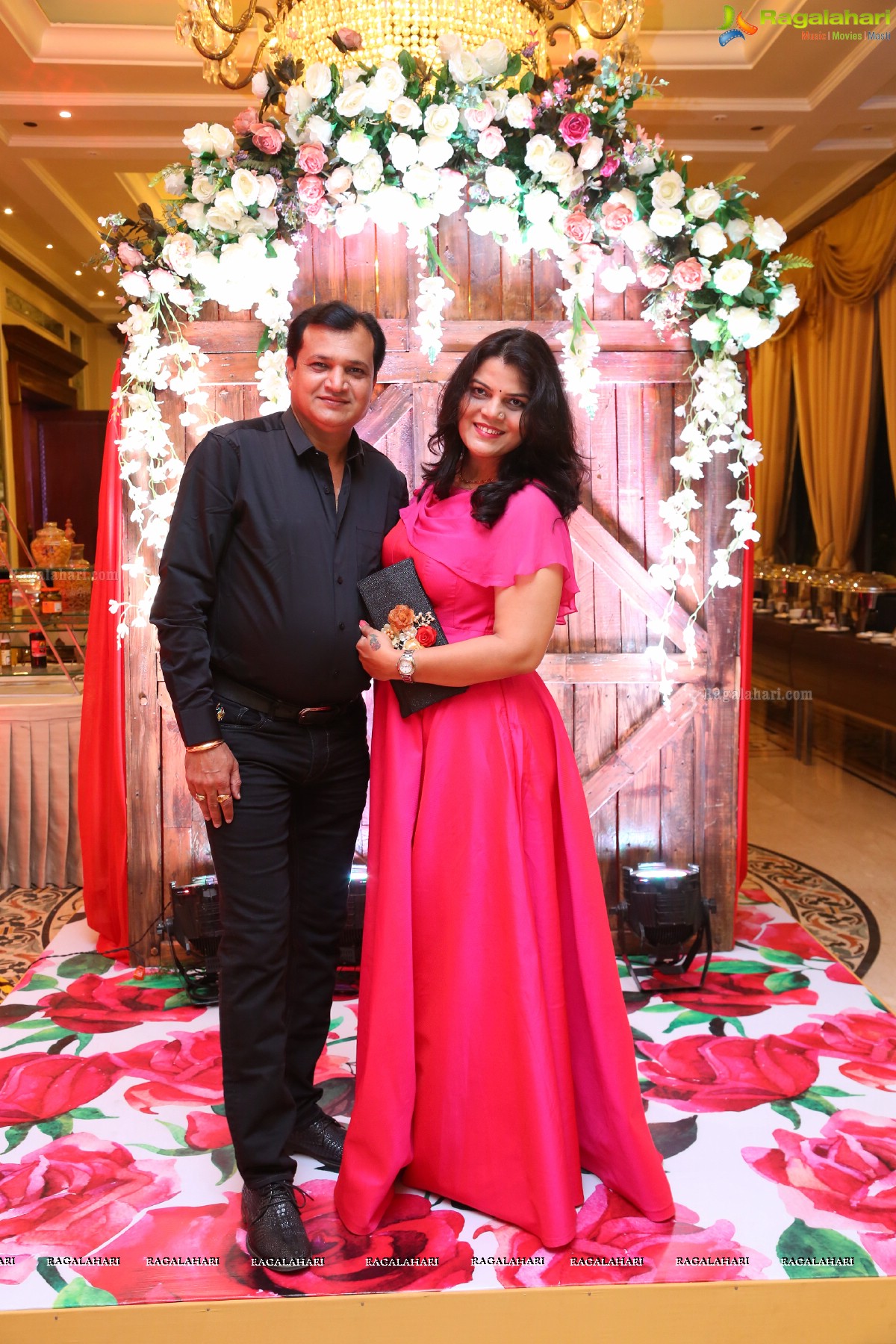 Aakanksha and Uttam 25th Anniversary Celebrations at Taj Krishna, Hyderabad