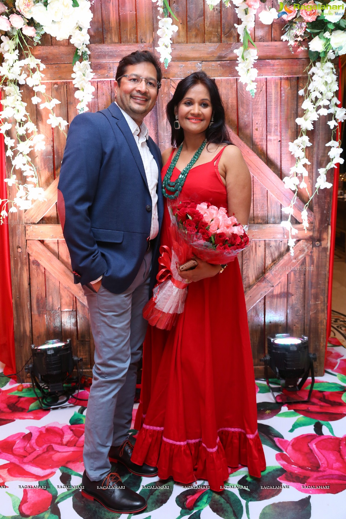 Aakanksha and Uttam 25th Anniversary Celebrations at Taj Krishna, Hyderabad