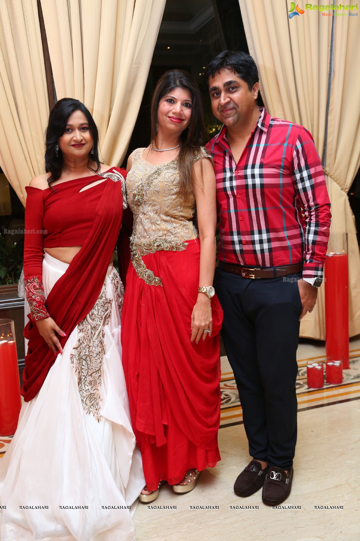 Aakanksha and Uttam 25th Anniversary Celebrations at Taj Krishna, Hyderabad