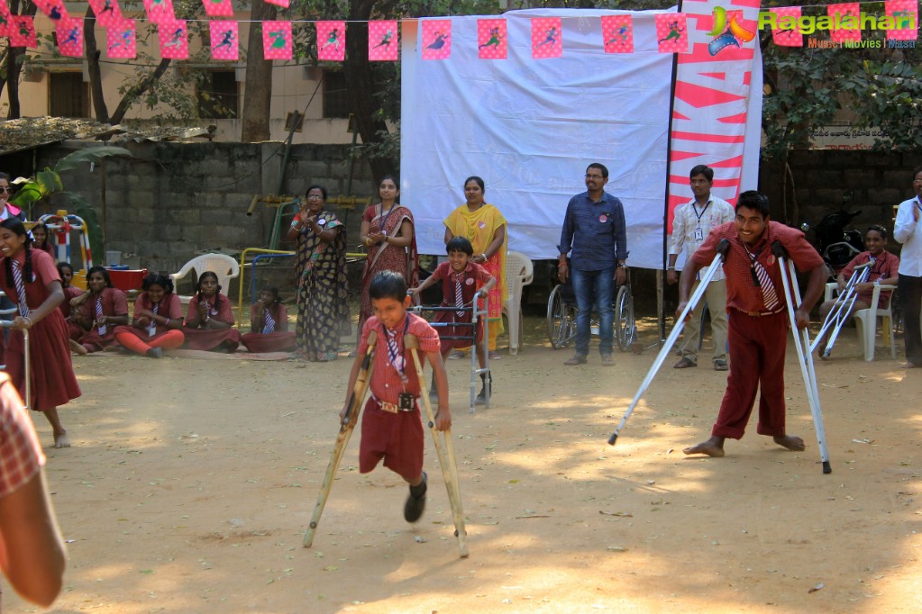 I Inspire by Colors Pinkathon, WOW Foundation (Wonder on Wheels) & Vegesna Foundation