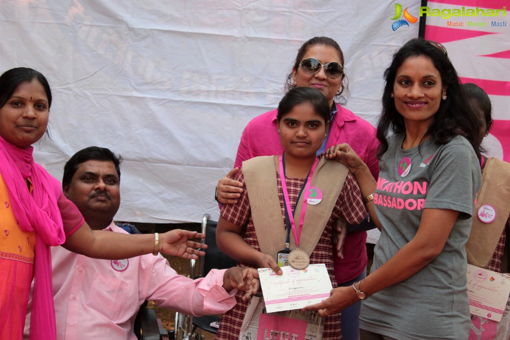 I Inspire by Colors Pinkathon, WOW Foundation (Wonder on Wheels) & Vegesna Foundation