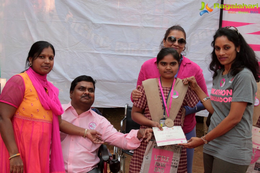 I Inspire by Colors Pinkathon, WOW Foundation (Wonder on Wheels) & Vegesna Foundation