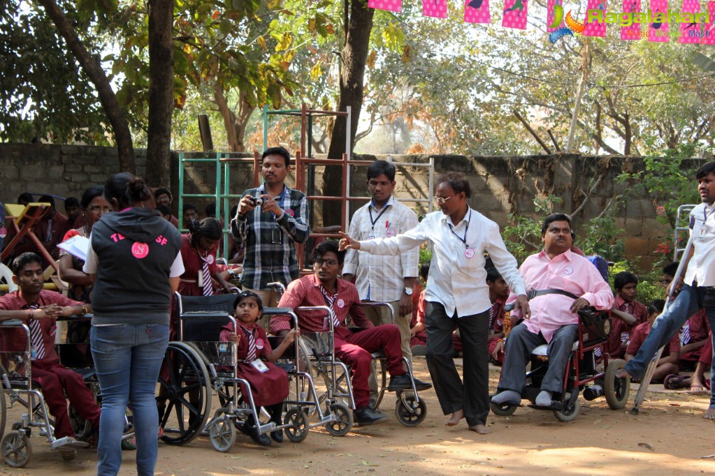 I Inspire by Colors Pinkathon, WOW Foundation (Wonder on Wheels) & Vegesna Foundation