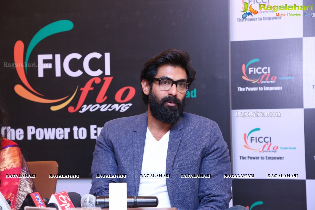 Young FICCI Ladies Organization (YFLO) Press Conference with Rana Daggubati at Hyatt Place