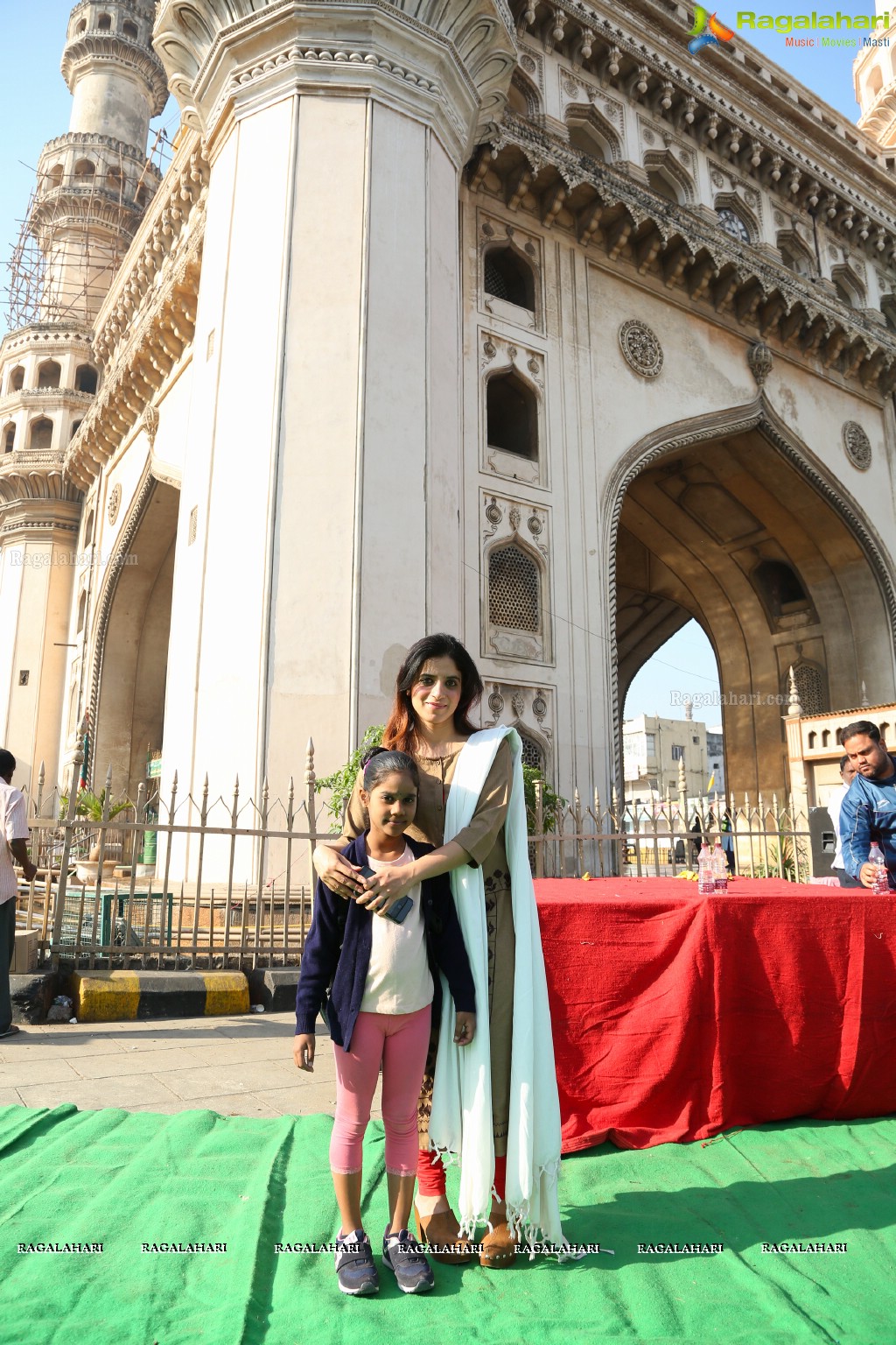 Largest Yoga Session at Charminar by Mansi Gulati