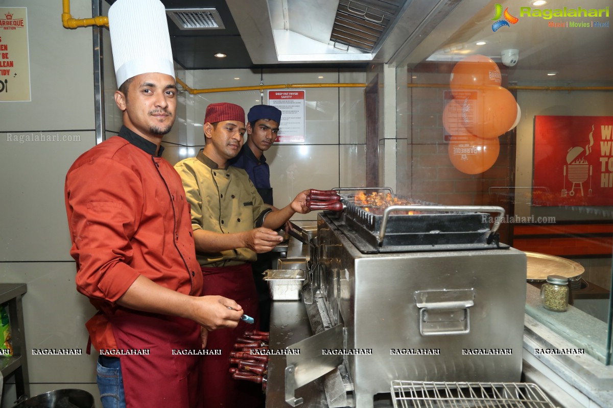 Barbeque Nation - Famous Barbeque Restaurant Chain Launch at AS Rao Nagar, Hyderabad