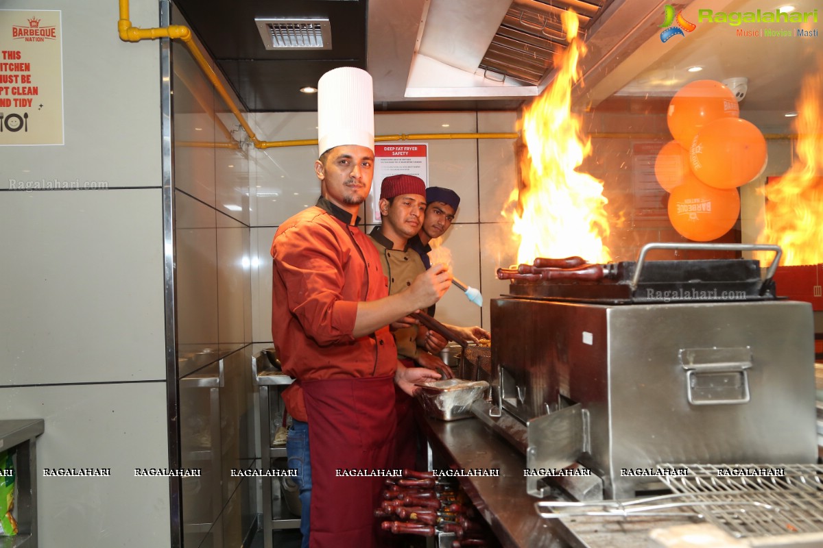 Barbeque Nation - Famous Barbeque Restaurant Chain Launch at AS Rao Nagar, Hyderabad