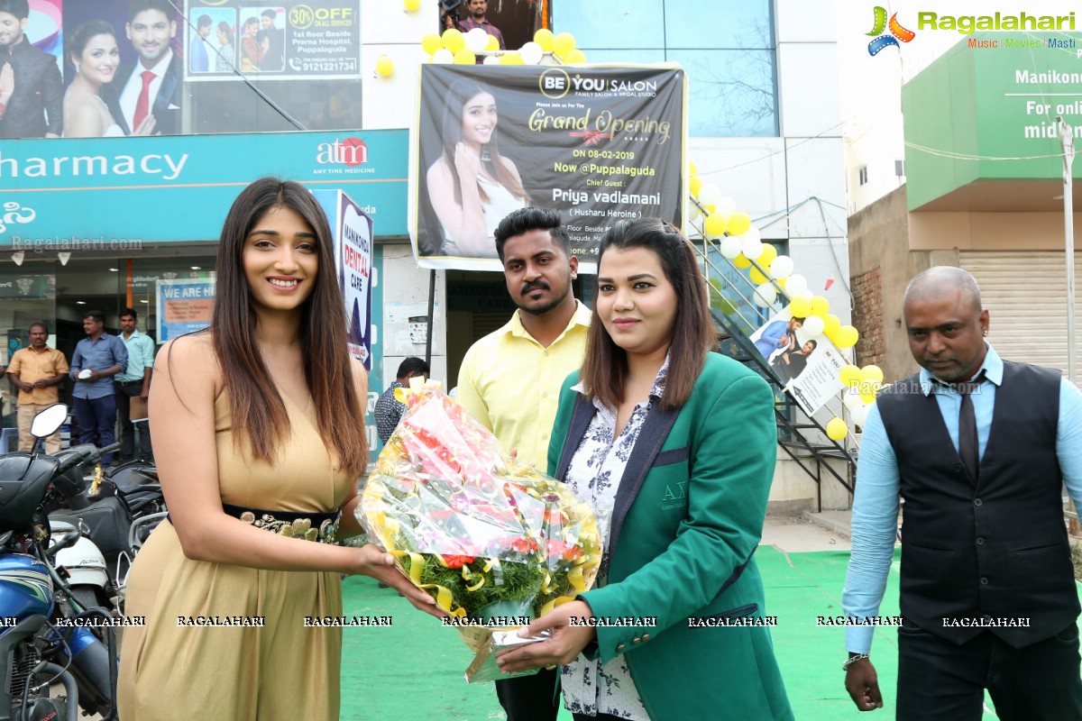 Priya Vadlamani Inaugurates BeYou Salon at Puppalaguda