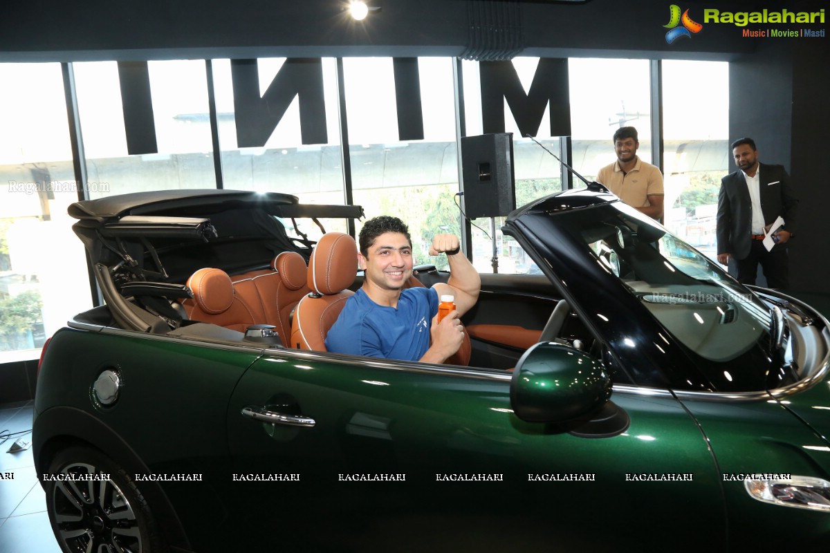 Bottle Of Gossip Featuring Mustafa Ahmed at KUN MINI COOPER Showroom, Khairatabad, Hyderabad