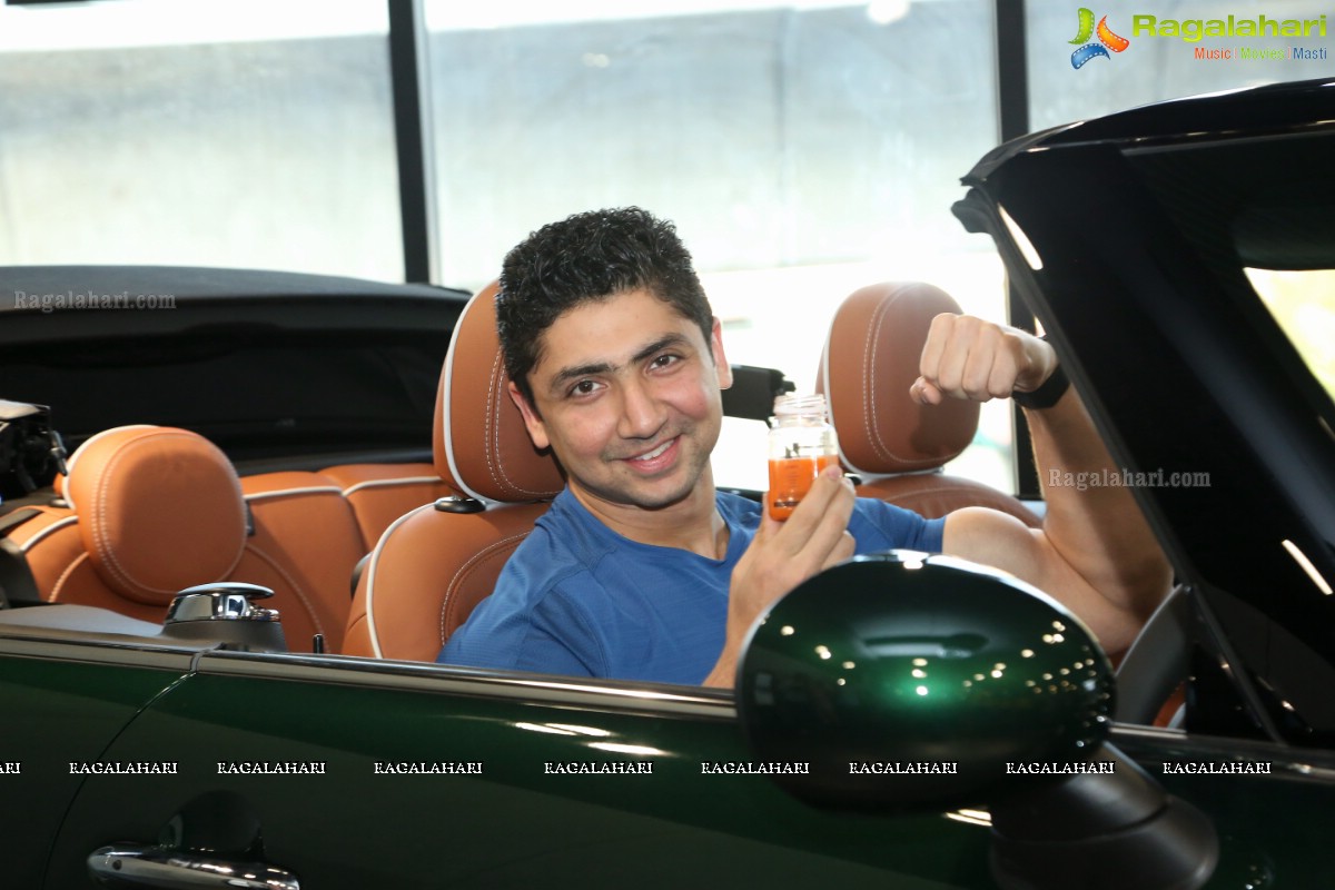 Bottle Of Gossip Featuring Mustafa Ahmed at KUN MINI COOPER Showroom, Khairatabad, Hyderabad