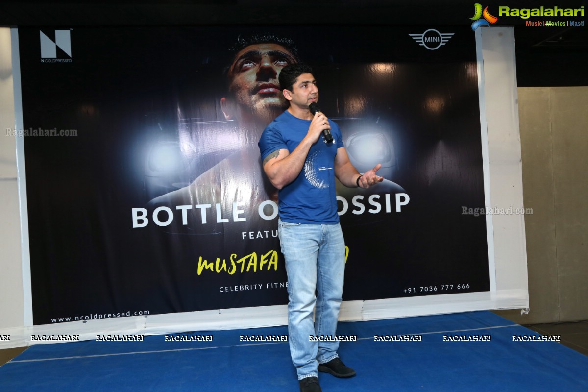 Bottle Of Gossip Featuring Mustafa Ahmed at KUN MINI COOPER Showroom, Khairatabad, Hyderabad