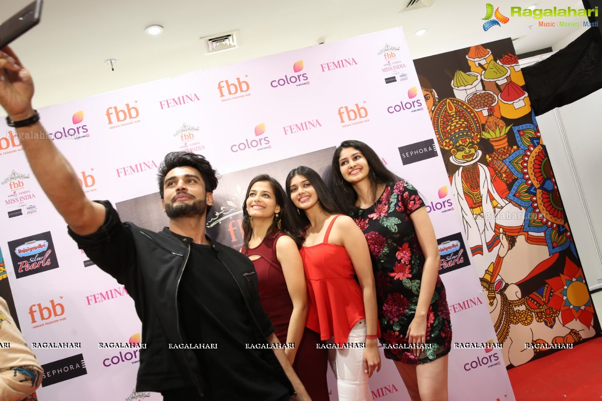 fbb Colors Femina Miss India 2019 Telangana Auditions at inorbit Mall in Hyderabad