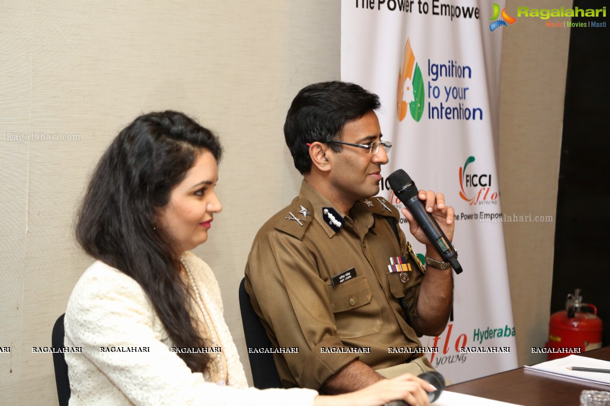 IPS Officer Amit Lodha Talks About 'How to be a Real Life Hero' at YFLO Meet at Hotel Park Hyatt