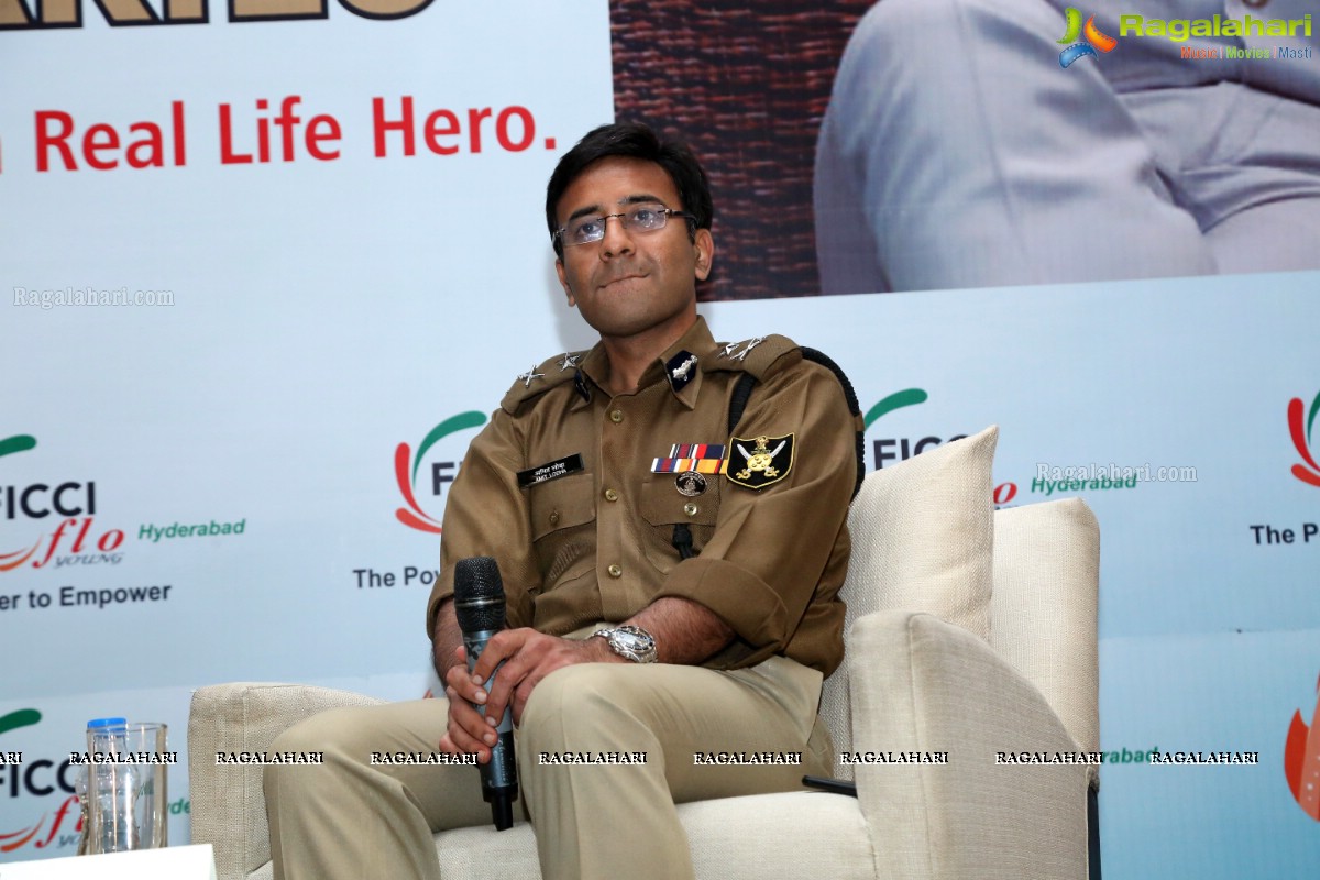 IPS Officer Amit Lodha Talks About 'How to be a Real Life Hero' at YFLO Meet at Hotel Park Hyatt