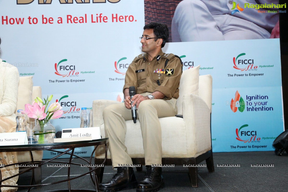 IPS Officer Amit Lodha Talks About 'How to be a Real Life Hero' at YFLO Meet at Hotel Park Hyatt