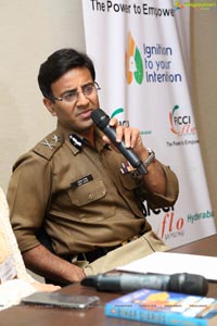 Celeb Super Cop Amit Lodha Talks at YFLO Meet