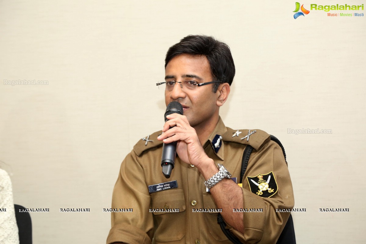 IPS Officer Amit Lodha Talks About 'How to be a Real Life Hero' at YFLO Meet at Hotel Park Hyatt