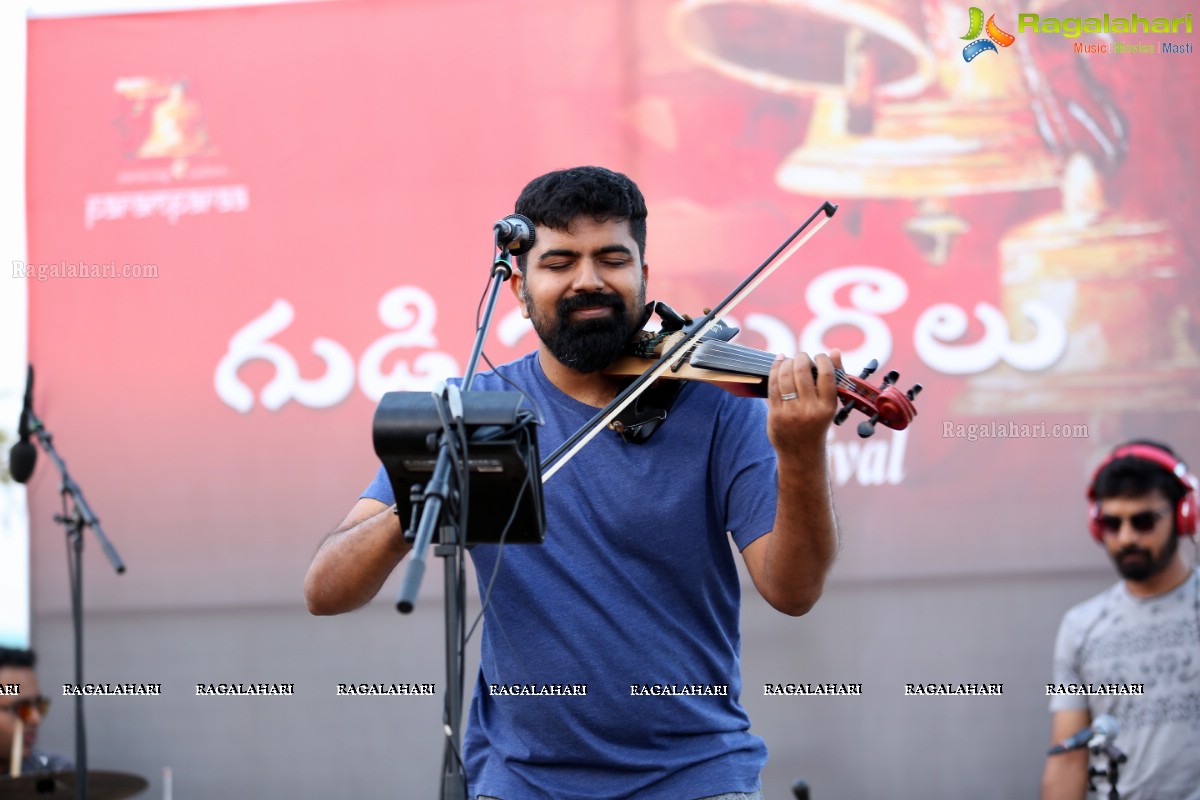 Gudi Sambaralu - Karthik Iyer of Indosoul Performs at Sri Virbhadra Swami Temple