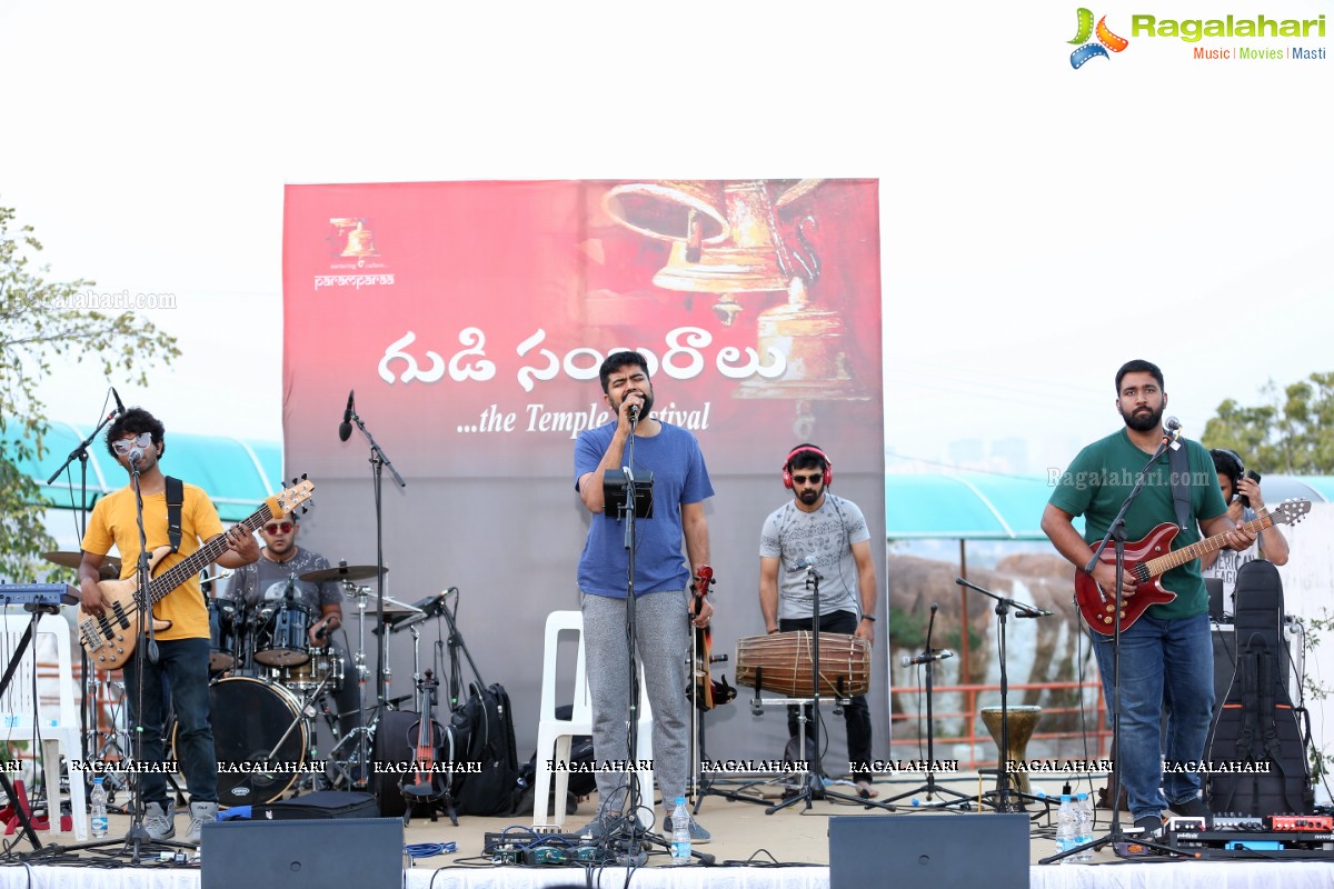 Gudi Sambaralu - Karthik Iyer of Indosoul Performs at Sri Virbhadra Swami Temple