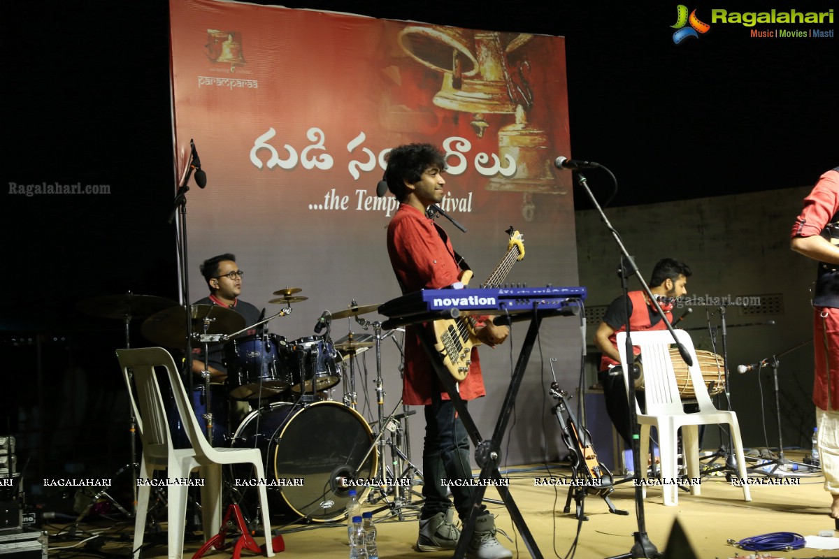 Gudi Sambaralu - Karthik Iyer of Indosoul Performs at Sri Virbhadra Swami Temple