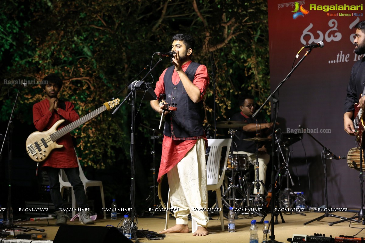 Gudi Sambaralu - Karthik Iyer of Indosoul Performs at Sri Virbhadra Swami Temple