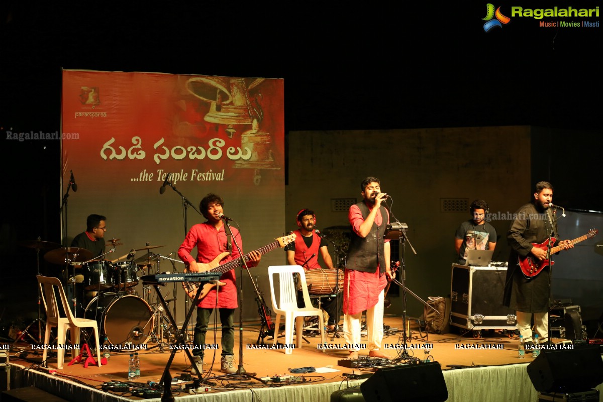 Gudi Sambaralu - Karthik Iyer of Indosoul Performs at Sri Virbhadra Swami Temple