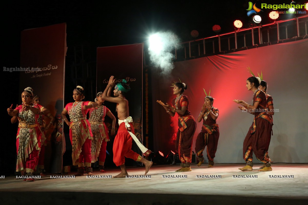 Gudi Sambaralu - Performance of Telangana Devalayamu By Pramod Reddy & Group at Akkanna Madanna Devalayam