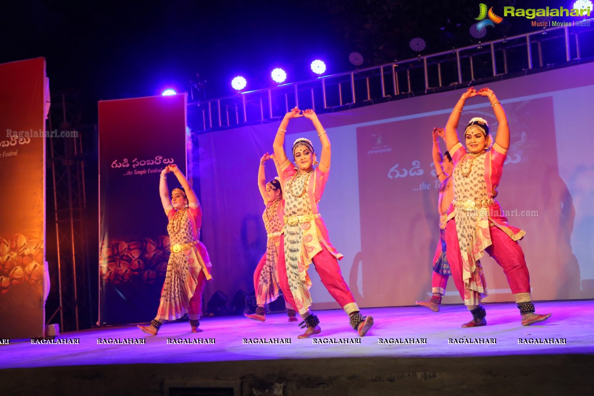 Gudi Sambaralu - Performance of Telangana Devalayamu By Pramod Reddy & Group at Akkanna Madanna Devalayam