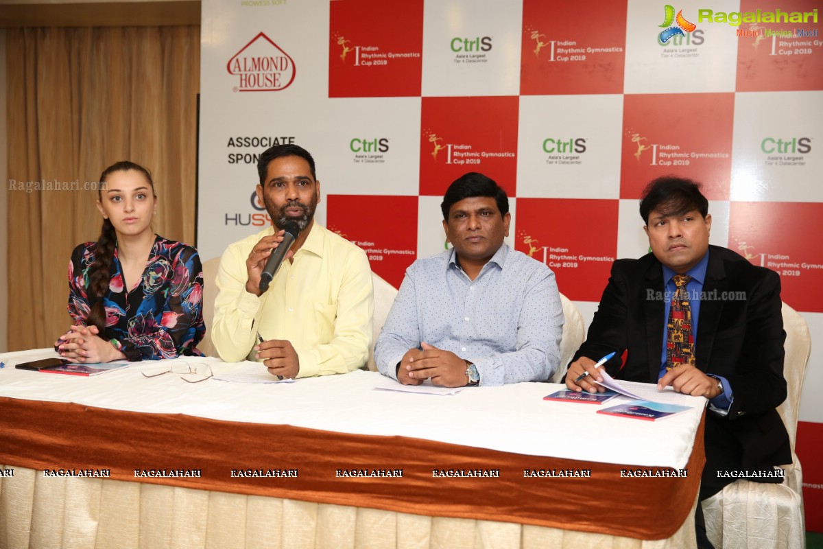 Indian Rhythmic Gymnastics Cup 2019 Press Conference @Hotel NKM’s Grand