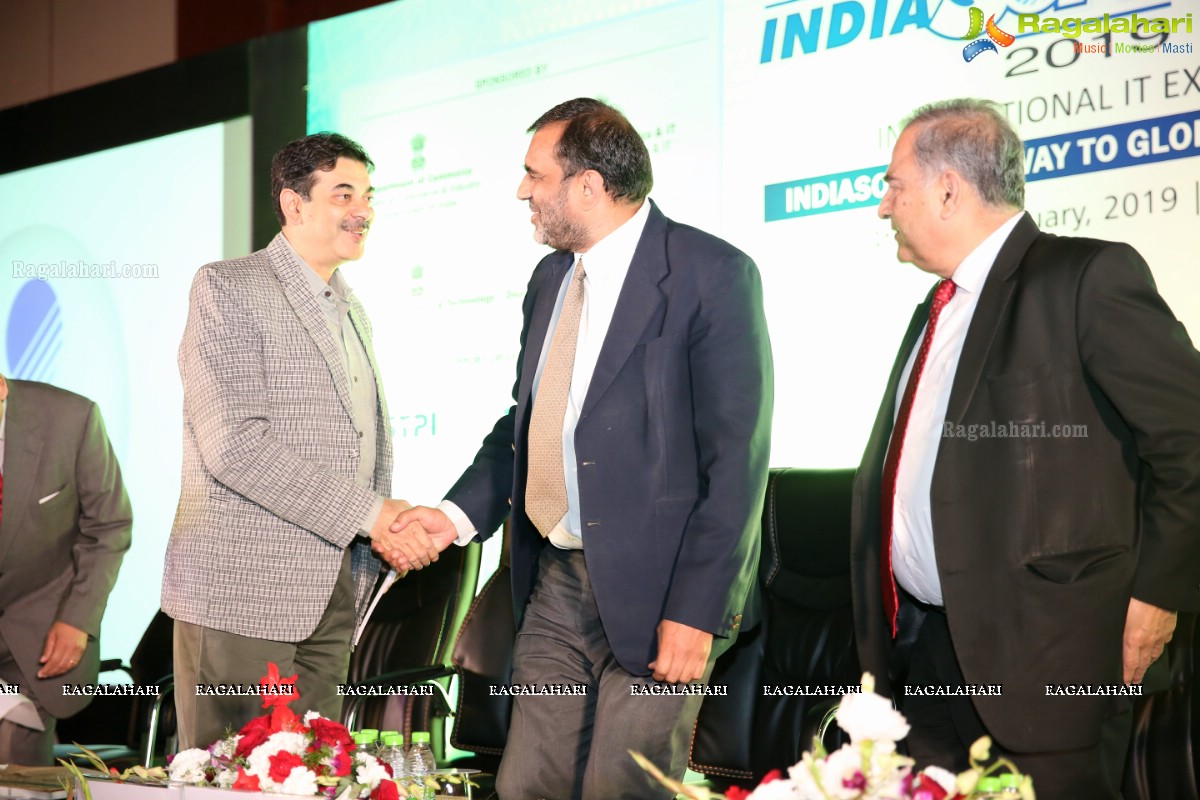 India’s Biggest IT Export Exhibition - IndiaSoft & GlobalSoft 2019 Inaugural Ceremony at HICC, Madhapur