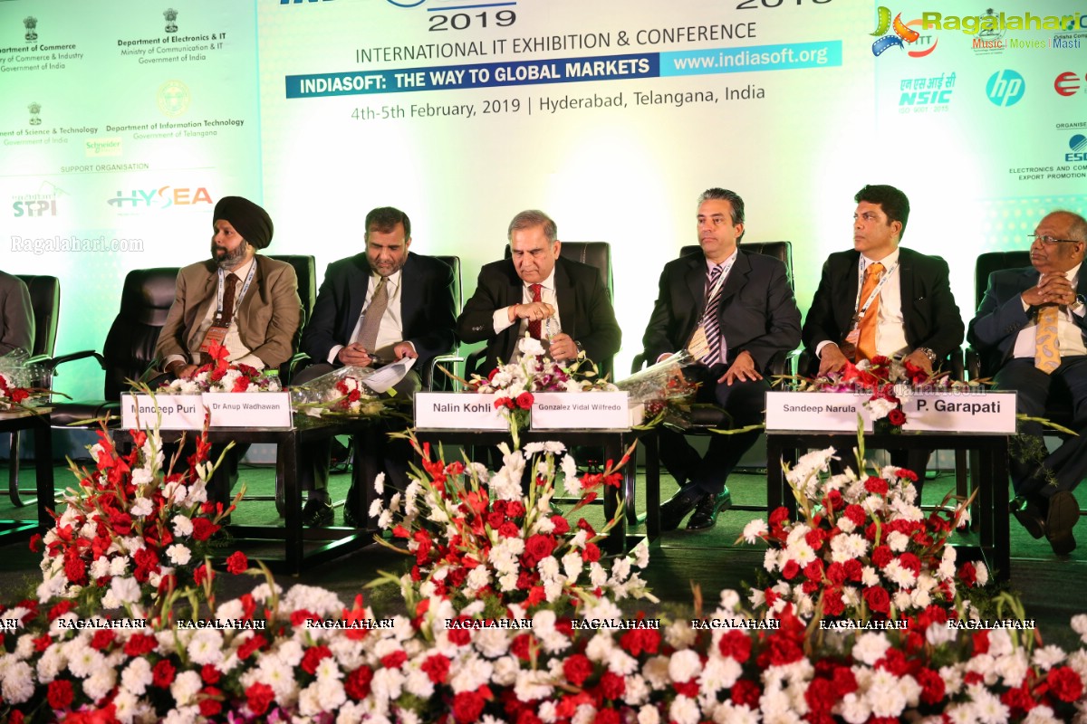 India’s Biggest IT Export Exhibition - IndiaSoft & GlobalSoft 2019 Inaugural Ceremony at HICC, Madhapur