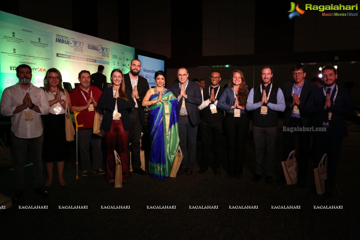 India’s Biggest IT Export Exhibition - IndiaSoft & GlobalSoft 2019 Inaugural Ceremony at HICC, Madhapur