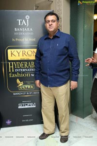 Kyron Hyderabad Internation Fashion Week Logo Launch