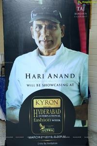 Kyron Hyderabad Internation Fashion Week Logo Launch