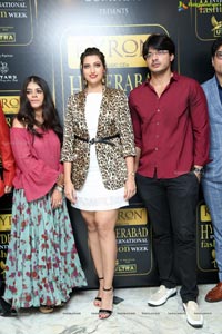 Kyron Hyderabad Internation Fashion Week Logo Launch