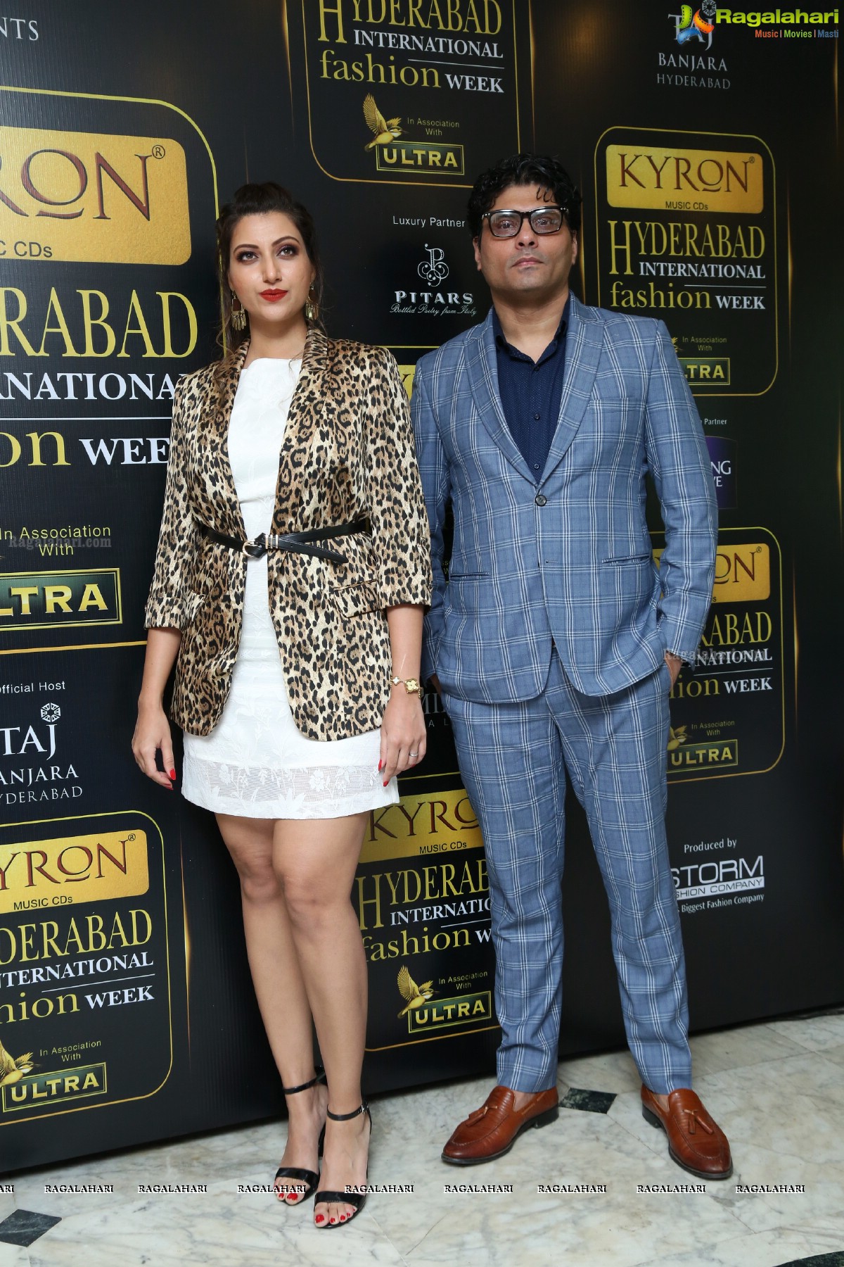 Kyron Hyderabad Internation Fashion Week Press Meet at Taj Banjara