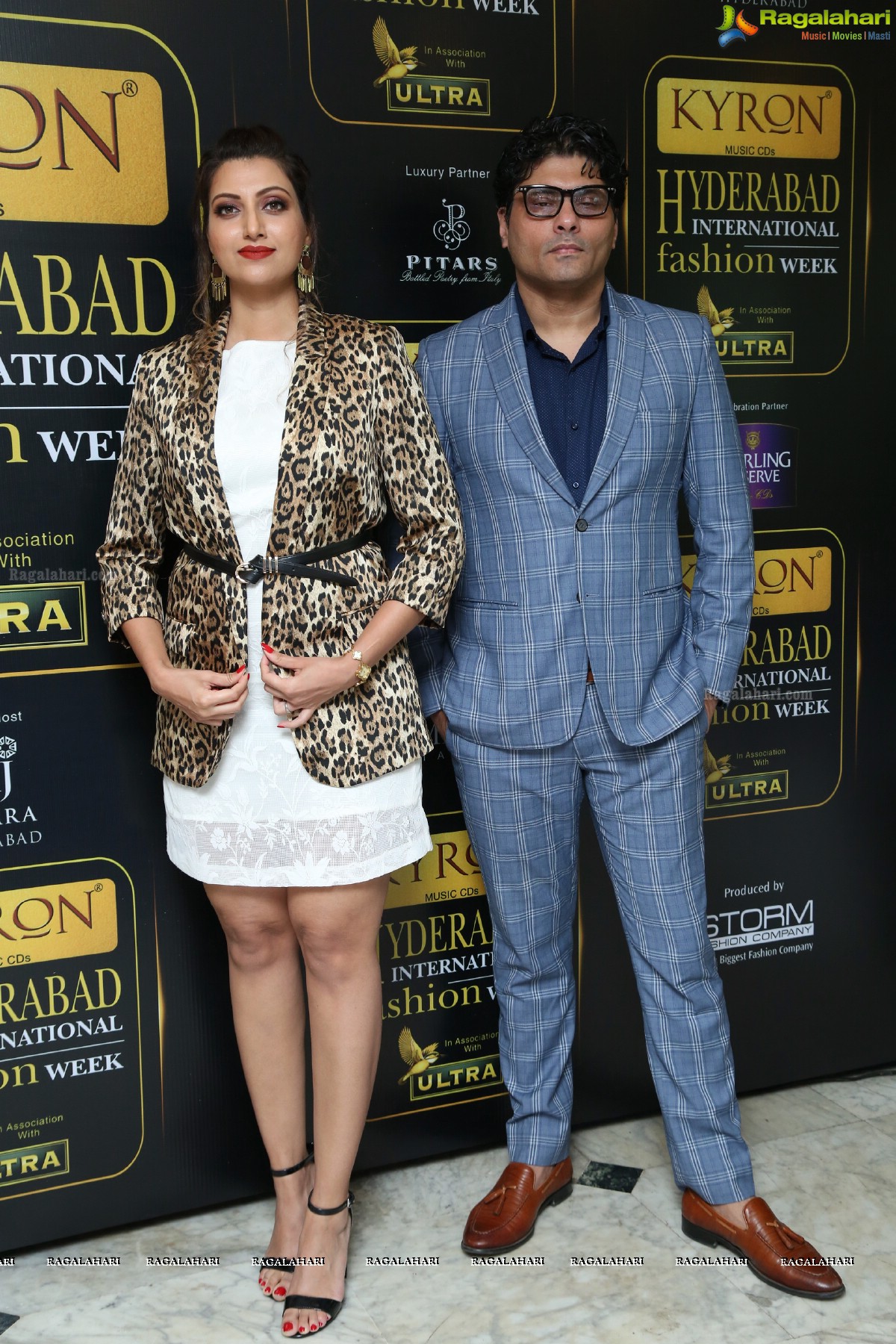 Kyron Hyderabad Internation Fashion Week Press Meet at Taj Banjara