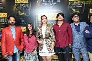 Kyron Hyderabad Internation Fashion Week Logo Launch