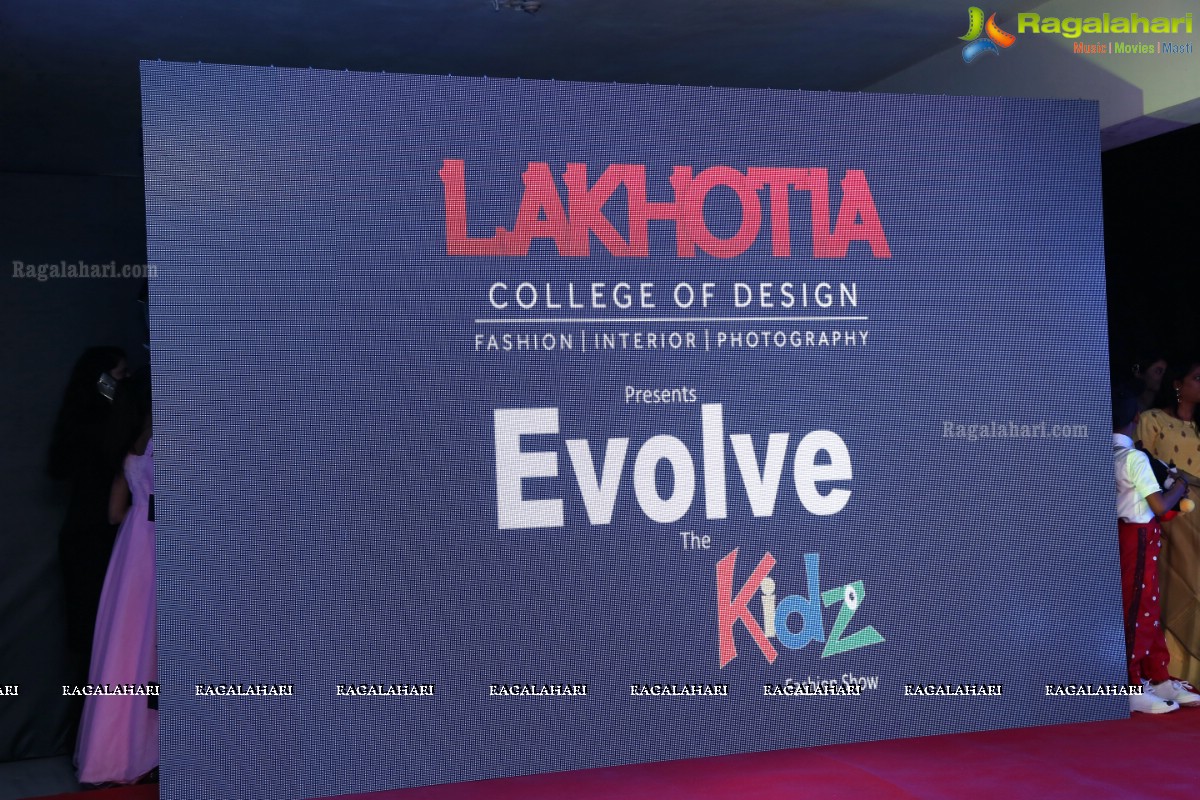 Lakhotia Presents Evolve The Kids Fashion Show at Lakhotia College of Design, Abids Campus, Hyderabad