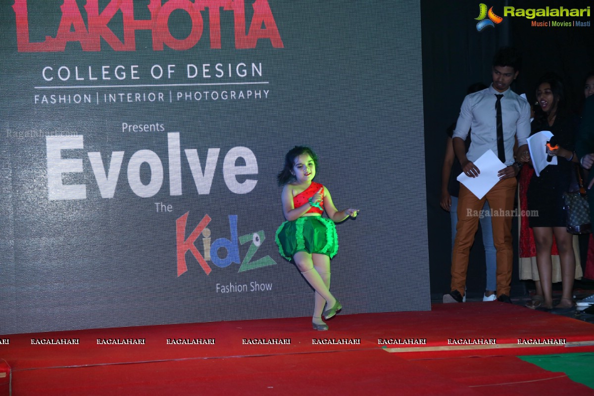 Lakhotia Presents Evolve The Kids Fashion Show at Lakhotia College of Design, Abids Campus, Hyderabad