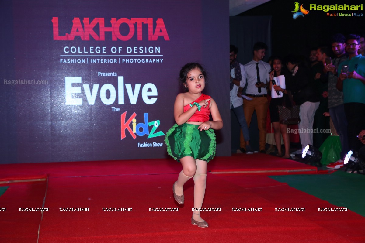 Lakhotia Presents Evolve The Kids Fashion Show at Lakhotia College of Design, Abids Campus, Hyderabad