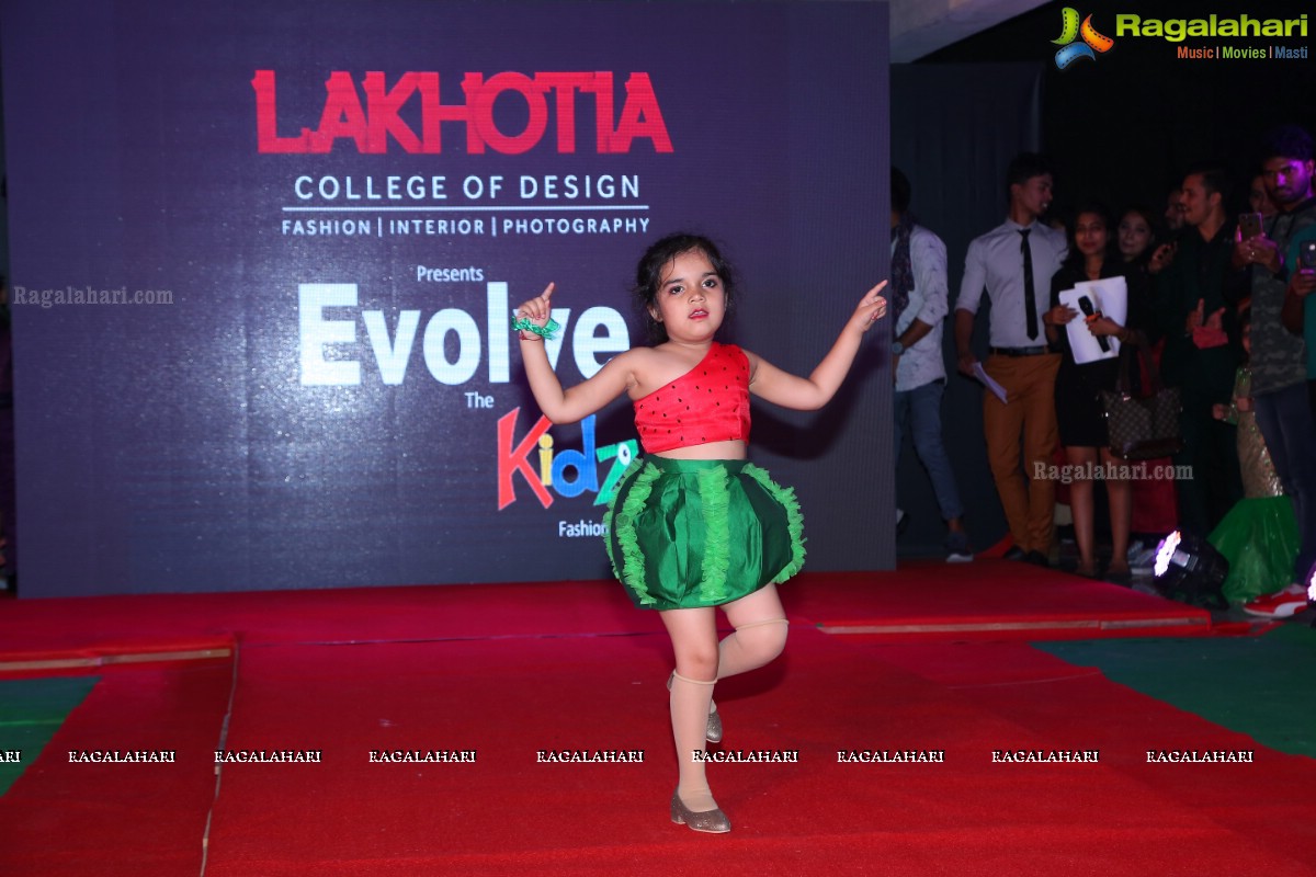 Lakhotia Presents Evolve The Kids Fashion Show at Lakhotia College of Design, Abids Campus, Hyderabad