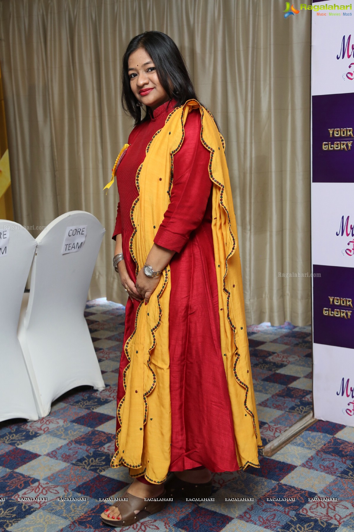 Mrs India Telangana Pre-Audition Press Meet at Turquoise Hall, Marriott 