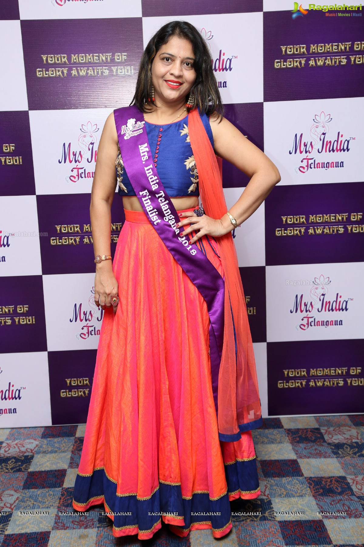 Mrs India Telangana Pre-Audition Press Meet at Turquoise Hall, Marriott 