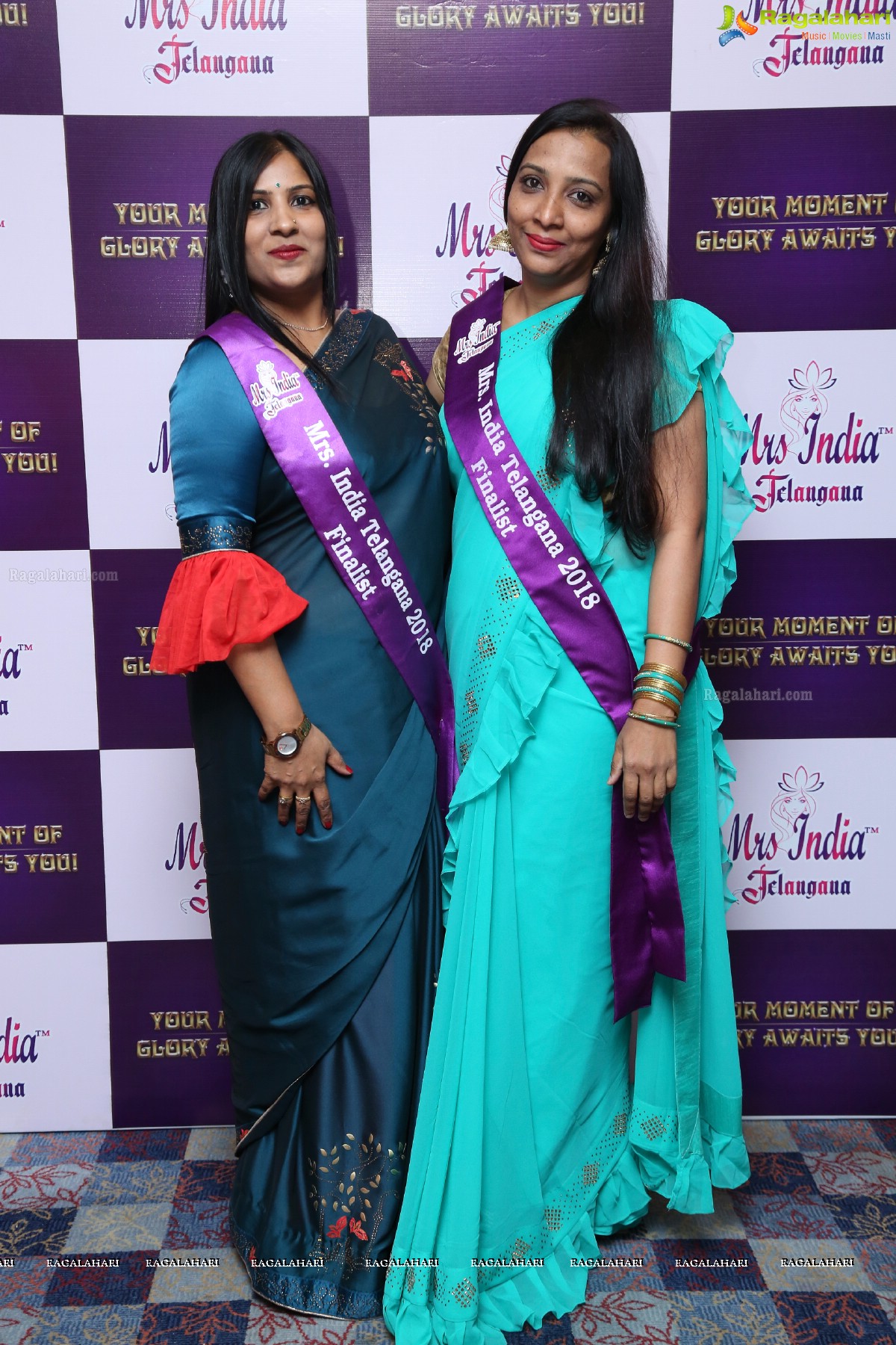 Mrs India Telangana Pre-Audition Press Meet at Turquoise Hall, Marriott 