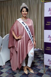 Mrs India Telangana Pre-Audition Press Meet