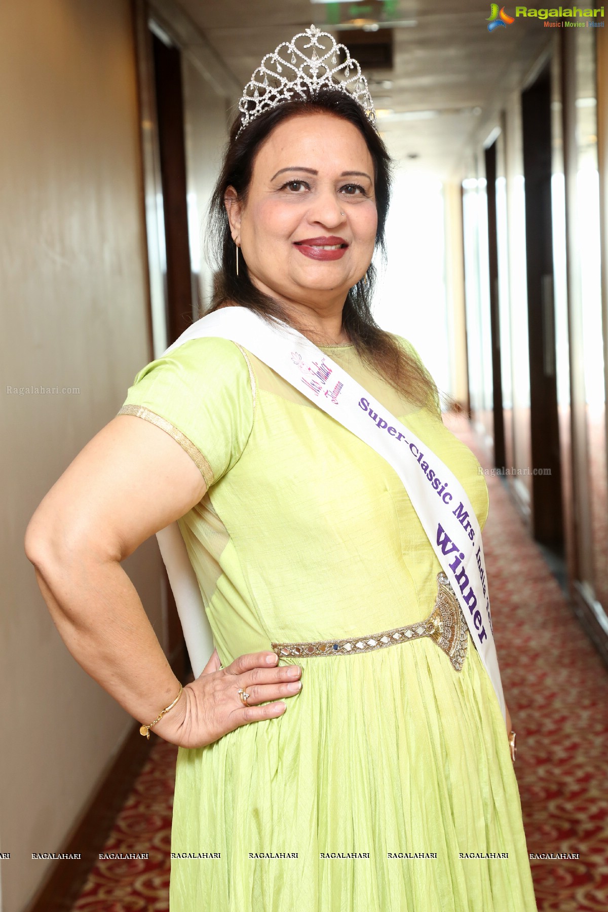 Mrs India Telangana Pre-Audition Press Meet at Turquoise Hall, Marriott 