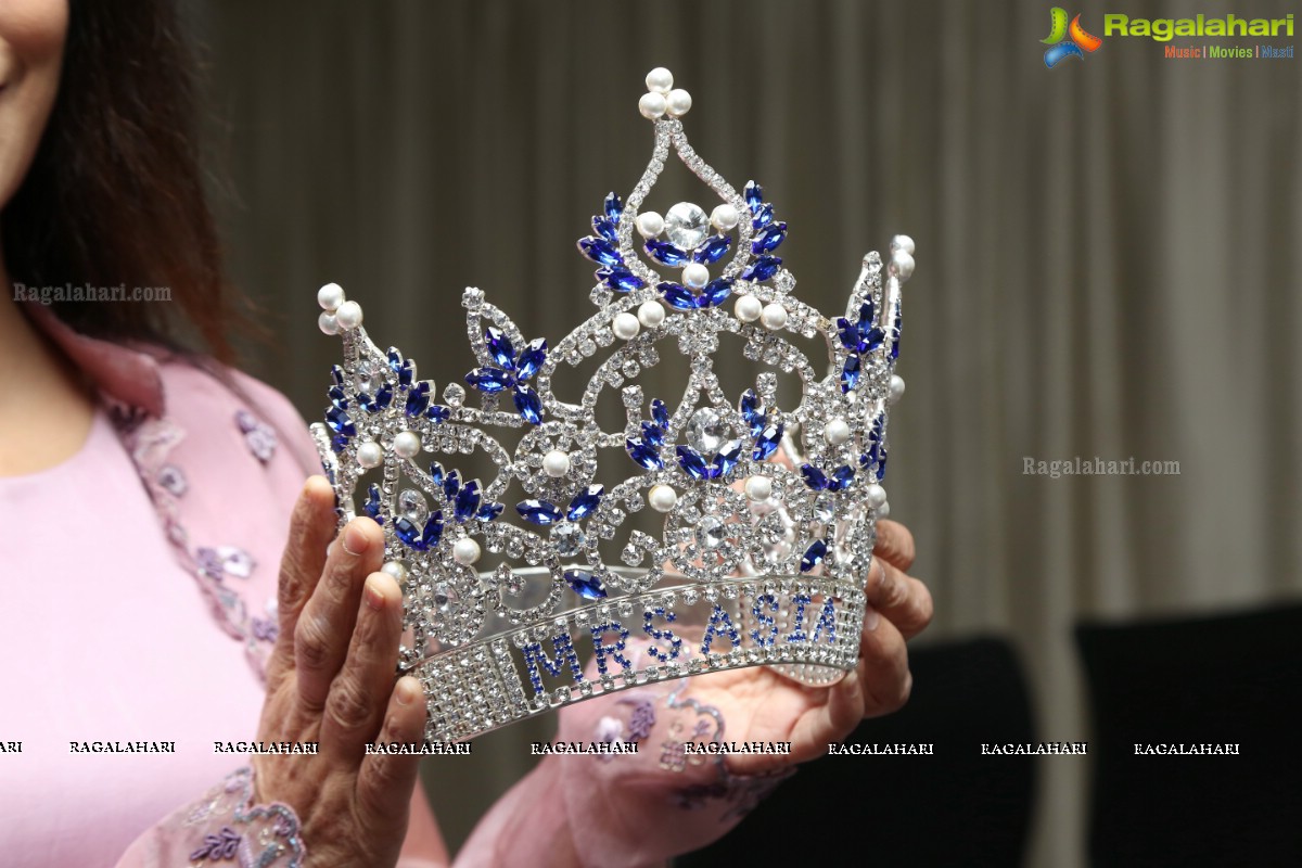 Mrs India Telangana Pre-Audition Press Meet at Turquoise Hall, Marriott 